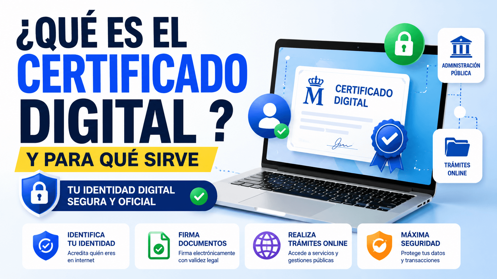 Qué es el certificado digital y para qué sirve
