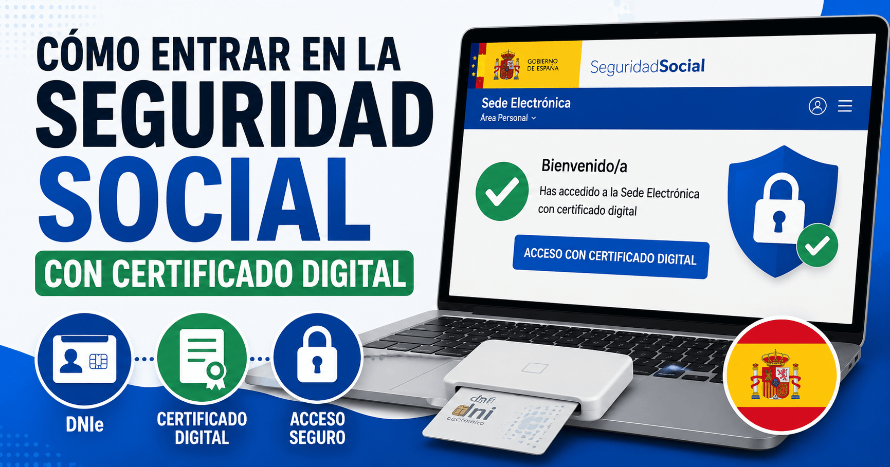 Cómo entrar en la Seguridad Social con certificado digital