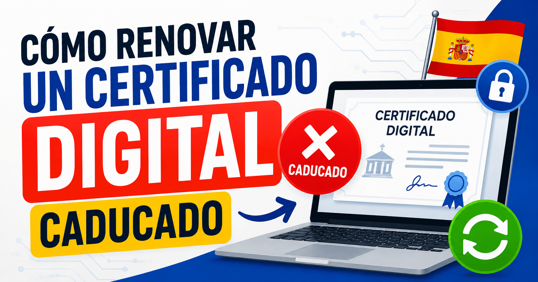 Cómo renovar un certificado digital caducado