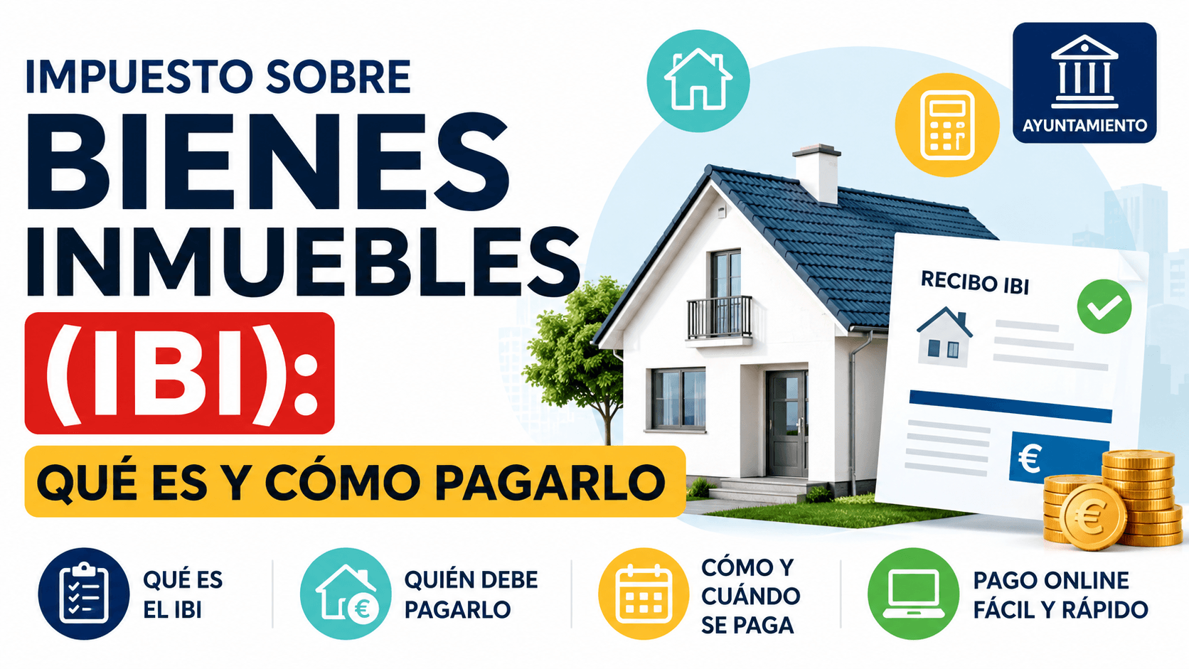 Impuesto sobre Bienes Inmuebles (IBI) qué es y cómo pagarlo