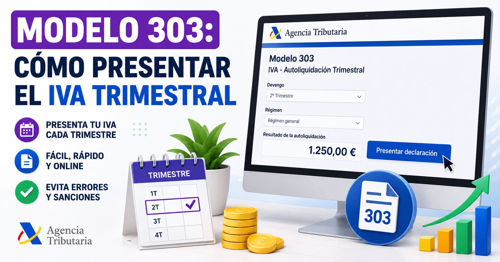Modelo 303 del IVA explicado paso a paso para presentación trimestral